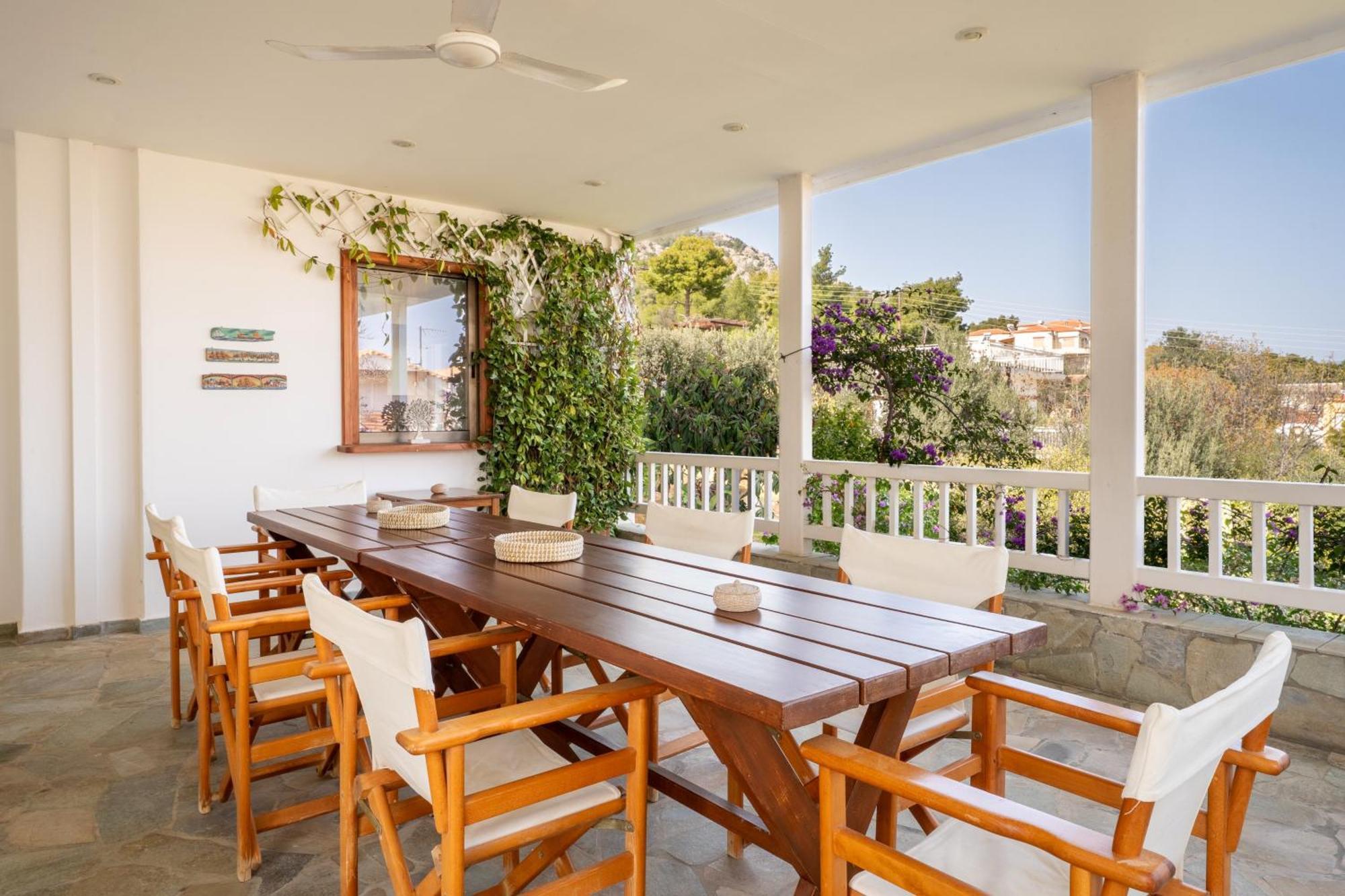Villa The House Of Gratitude - Poolside Retreat Loutra Elenis Exterior foto